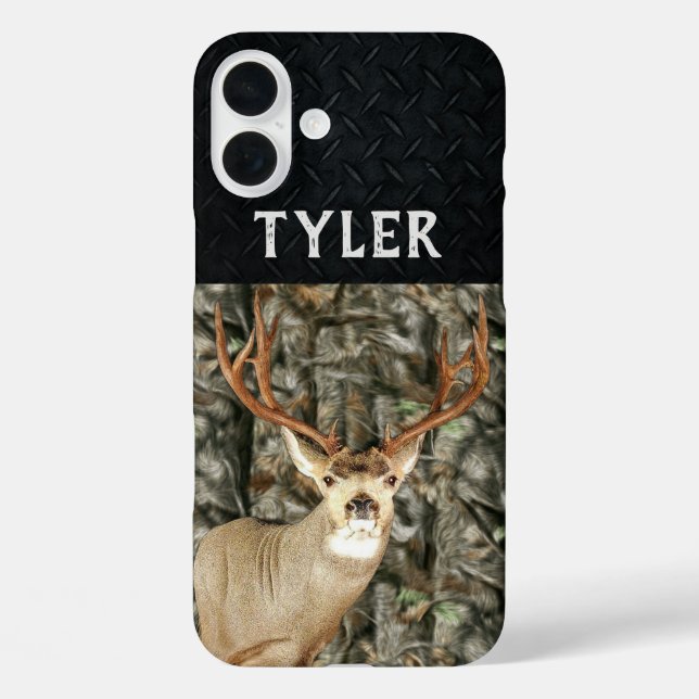 Mule Dee Camouflage Jagd Name Antler Buck Case-Mate iPhone Hülle (Rückseite)