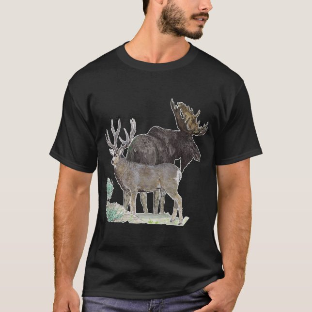 MULE DEE UND MOOSE ART  T-Shirt (Vorderseite)