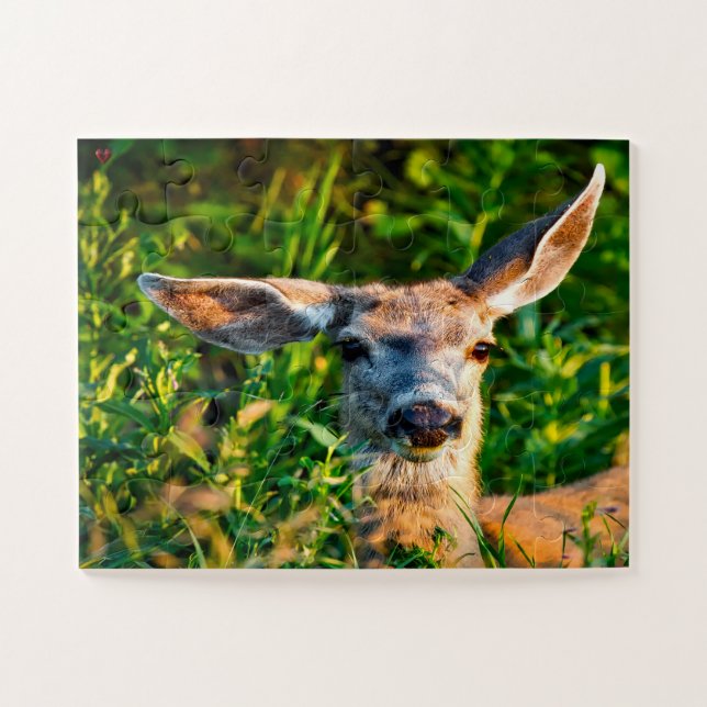 Mule Deer Wyoming Puzzle (Horizontal)