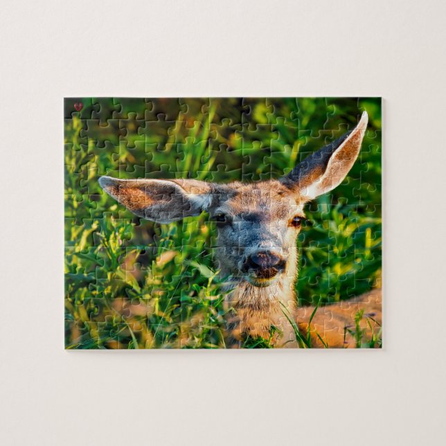Mule Deer Wyoming Puzzle (Horizontal)