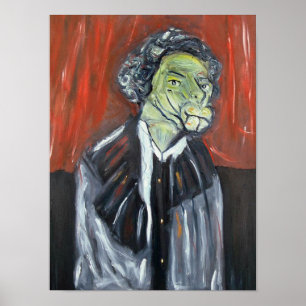 Mule Faced Women von Donald Lee Poster