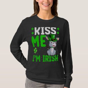 Mule Kiss Me I'm Irish Mule St. Patrick's Day T-Shirt