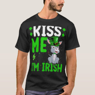 Mule Kiss Me I'm Irish Mule St. Patrick's Day T-Shirt