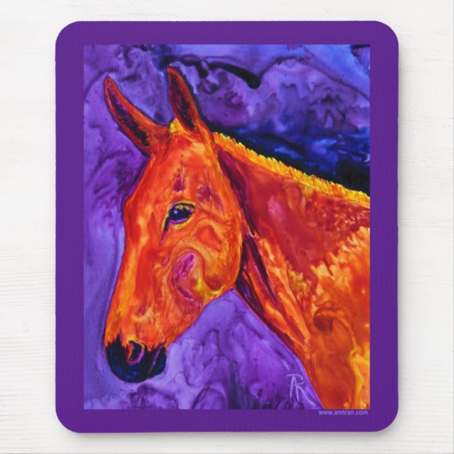 Mule Mousepad - "Rusty" (Vorne)