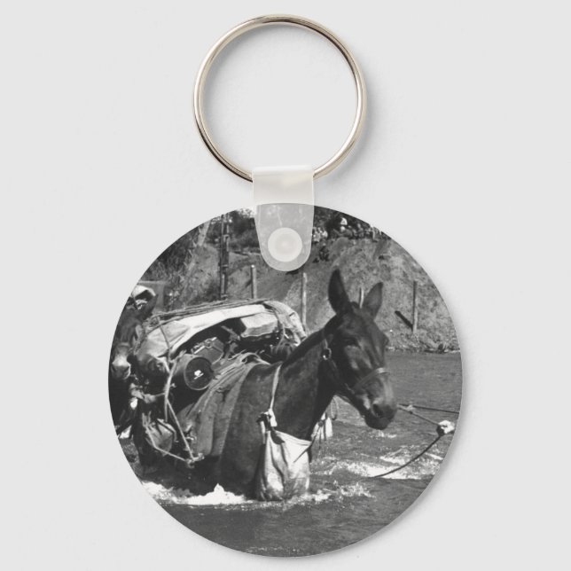 Mule-Skinners, die an das zweite Bn_War-Image ange Schlüsselanhänger (Vorderseite)