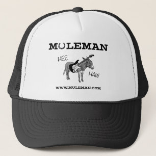 MULEMAN DER KURZEN DER HELLE T - SHIRT TRUCKERKAPPE