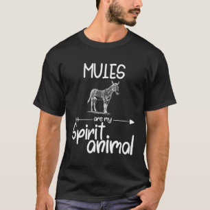 Mules sind mein geistiges Tiergeschenk für Männer  T-Shirt