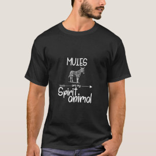 Mules sind mein geistiges Tiergeschenk für Männer T-Shirt