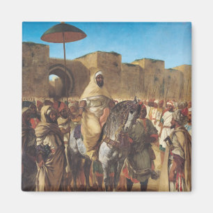 Muley Abd-ar-Rhaman , der Sultan Marokkos Magnet