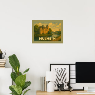 Mülheim Deutschland Stadt Kunst Poster