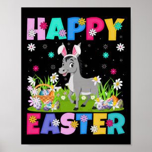 Muli Frohe Ostern Eierjagd Bunny Ohr Muli Ostern Poster
