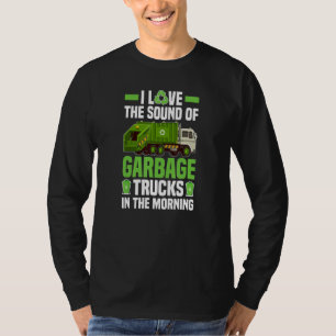 Müll Abfall Recycling Mülltag Müllwagen T-Shirt