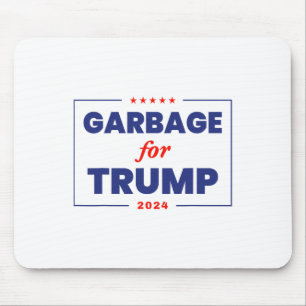 Müll für Trump 2024 Funny Trump Unterstützer 1 Mousepad