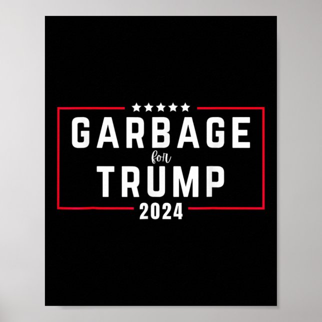 _Müll für Trump 2024 Poster (Vorne)