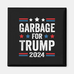Müll für Trump 2024 Trump-Unterstützer Magnet