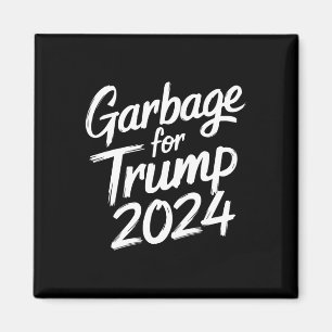 Müll für Trump 2024 Wir sind nicht Müll Abstimmung Magnet