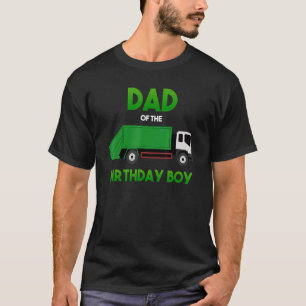 Müll LKW Dirty Cans Recycle Day Dustcar Vater T-Shirt