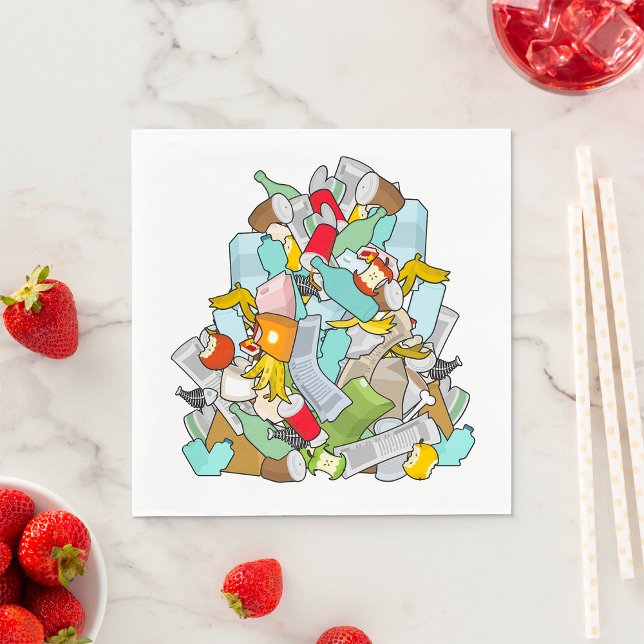 Müll Müllhalde Napkins Serviette (Von Creator hochgeladen)