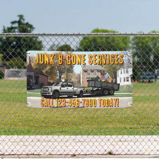 Müllabfuhr-Service-Werbung anpassen Banner