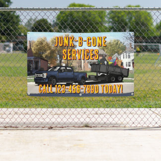 Müllabfuhr-Service-Werbung anpassen Banner