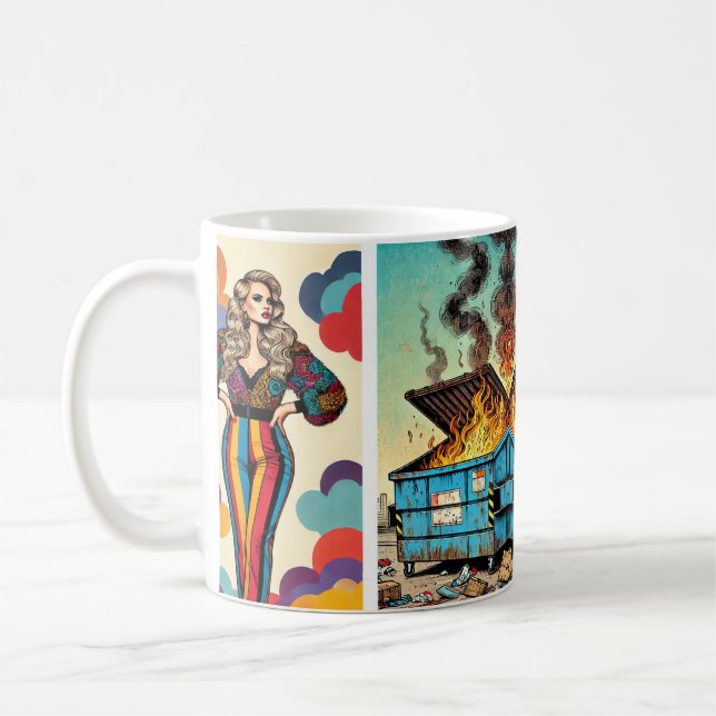 Müllbrand Kaffeetasse (Links)