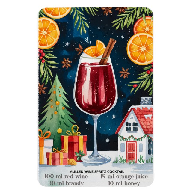 Mulled Wine Spritz Magnet (Vertikal)