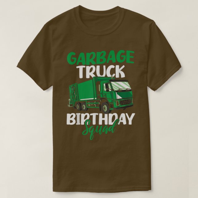 Mülleimer Müllhalde Müller Müller Birthda T-Shirt (Design vorne)