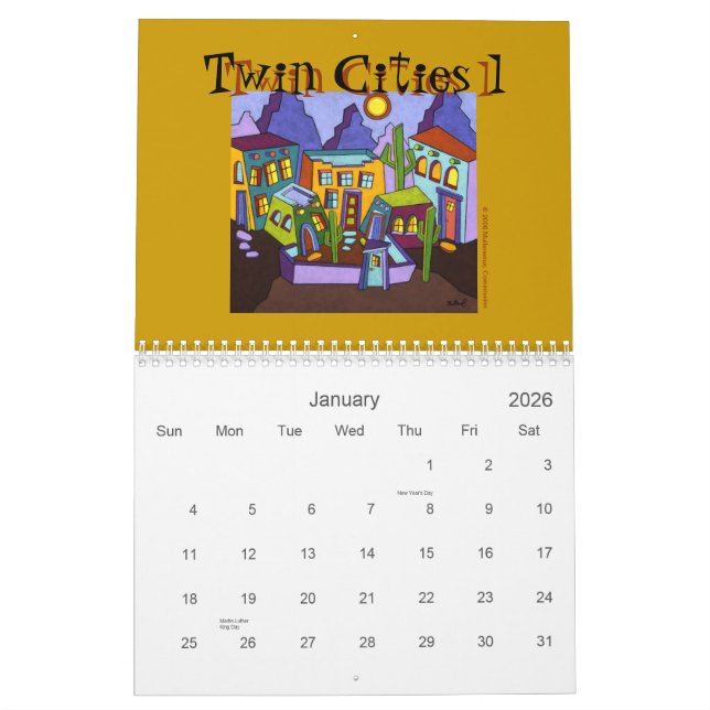 Mulleneaux Kalender 2011 (Jan 2026)