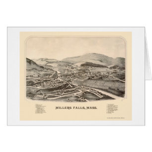 Müller-Fälle, panoramische Karte MAs - 1889