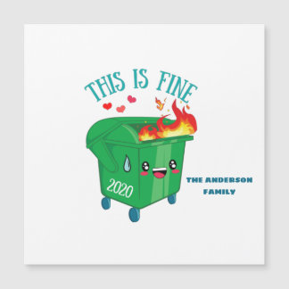 Müller-Feuer Dies ist fein 2020 Ist zum Kotzen Wei Magnetkarte