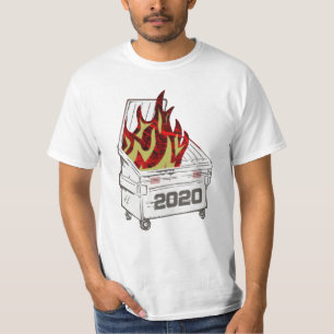 Müller-Feuerzwirn-Hemd, Trashcan, Feuer, Müllwag T-Shirt