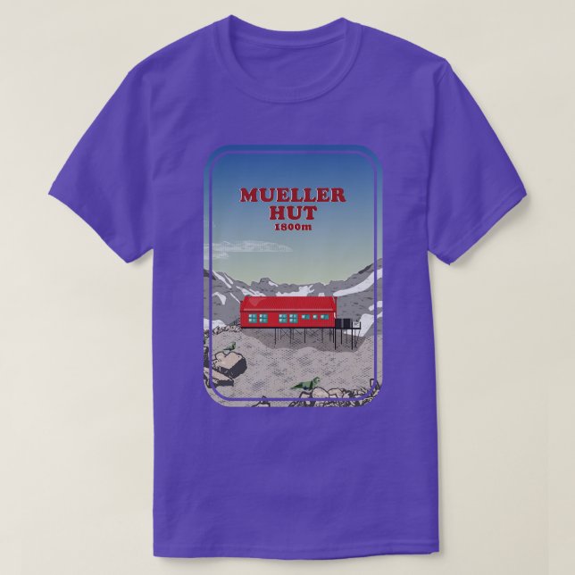 Müllerhütte Neuseeland T-Shirt (Design vorne)