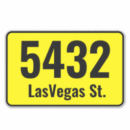 Müllhalde kann - benutzerdefinierte Bin-Adressennu Aufkleber