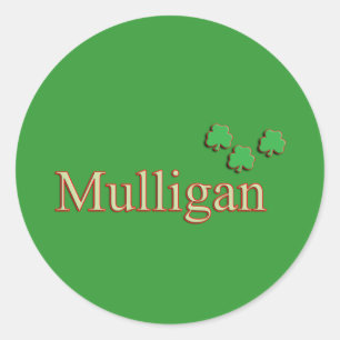 Mulligan Family Sticker