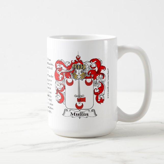 Mullin, der Ursprung, die Bedeutung und das Wappen Tasse (Rechts)