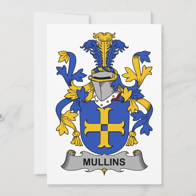 Mullins-Familienwappen (Vorderseite)