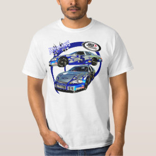 Mullins laufender blauer Strudel T-Shirt