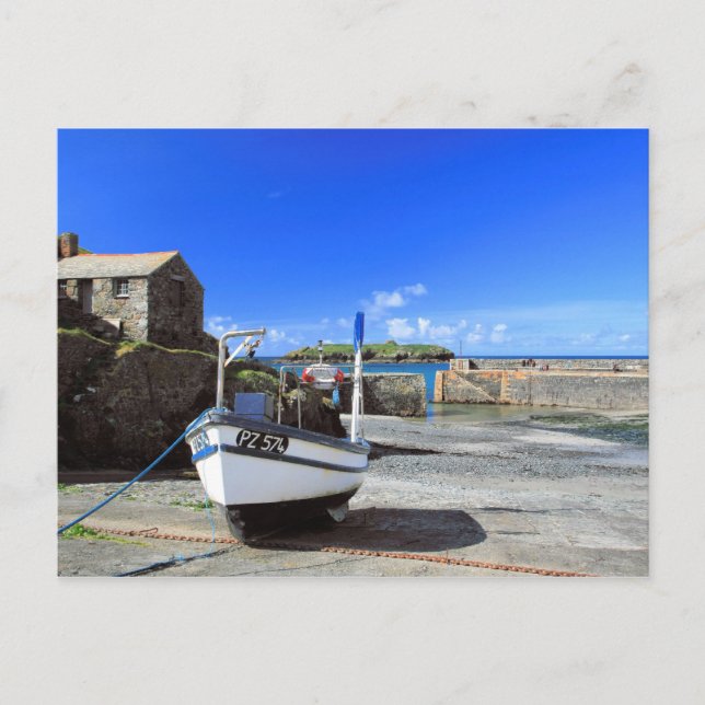 Mullion Cove Postkarte (Vorderseite)