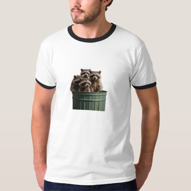 Müllpanda Playground T-Shirt (Vorderseite)