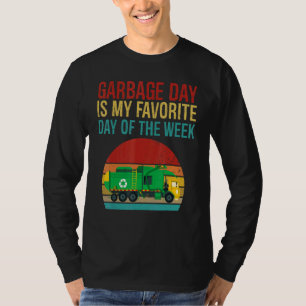 Mülltag ist der Lieblingstag LKW-Müll Kinder Junge T-Shirt