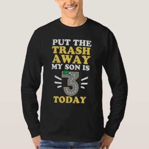 Mülltag-Zitat für eine Mama einer 3-jährigen Gebur T-Shirt