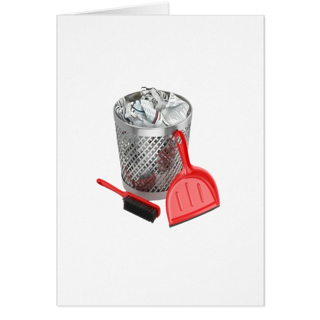 Mülltonne und Dustpan (Vorne)