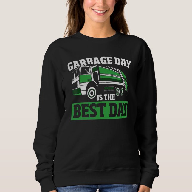 Mülltransporter Gar Sweatshirt (Vorderseite)