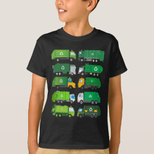Mülltrennung Recycelnd Tag für den Güterwagen T-Shirt