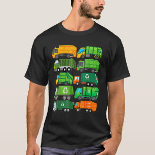 Mülltrennung Recycelnd Tagesmüll T-Shirt