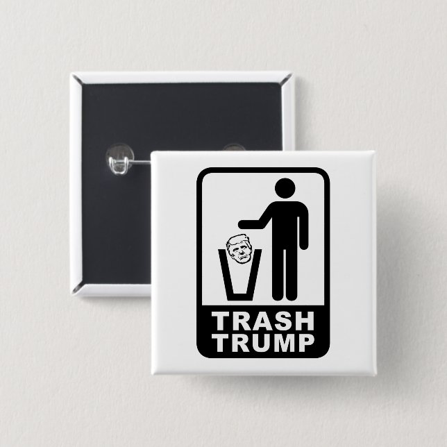 Mülltrump Button (Vorne & Hinten)