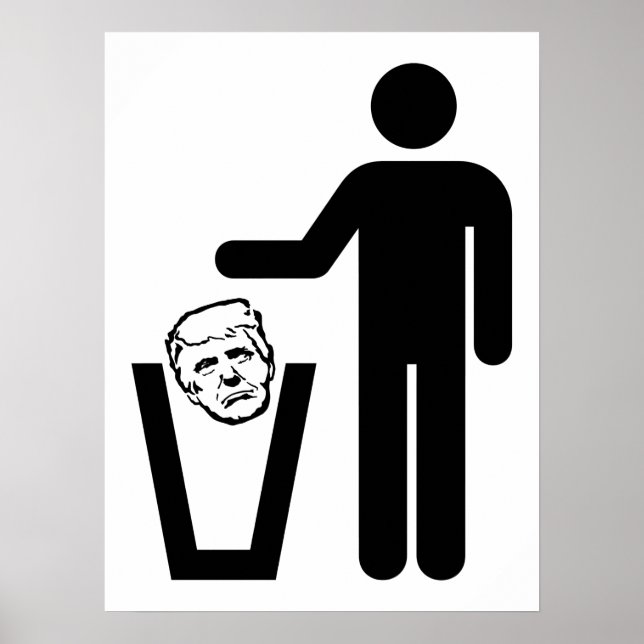 Mülltrump Poster (Vorne)