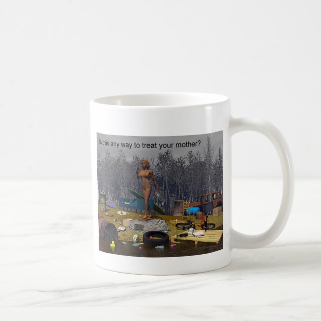 Müllverursacher Tasse (Rechts)