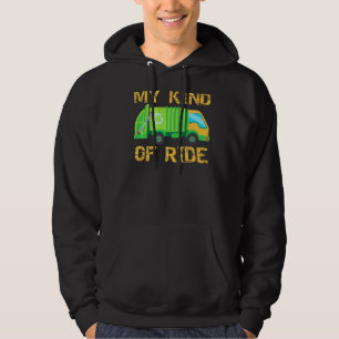 Müllwagen Art Von Fahrt Recycling-Tag Müll Staubwa Hoodie