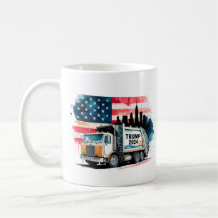 Müllwagen für Trump Kaffeetasse